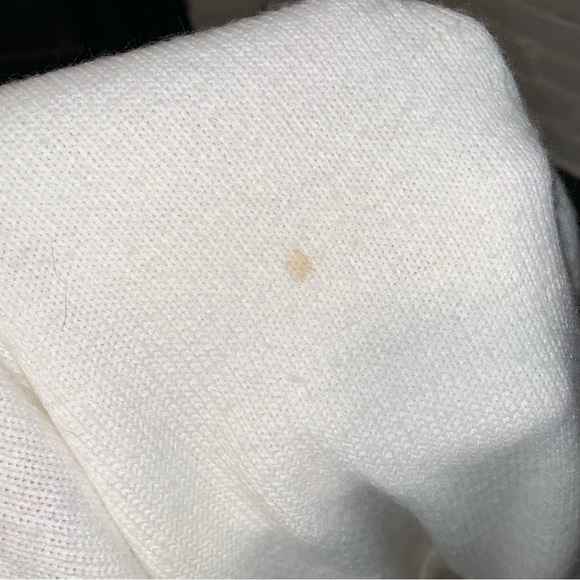 Here’s a Hug “Floral Embroidered White Turtle Neck Sweater” - Picture 4 of 4